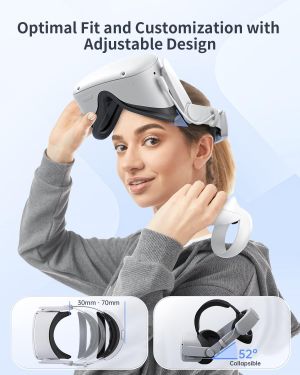 ZYBER Battery Head Strap for Quest 2 Accessories image4.jpg